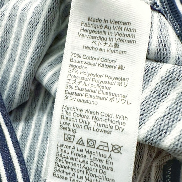 Crewcuts | Breton Striped Performance Quarter Zip (XL) - Picture 6 of 6